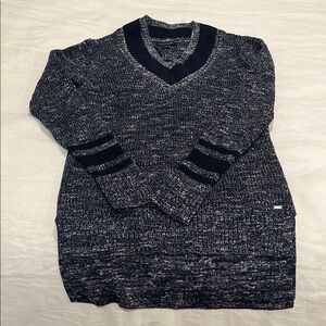 Woman Navy Blue Sweater